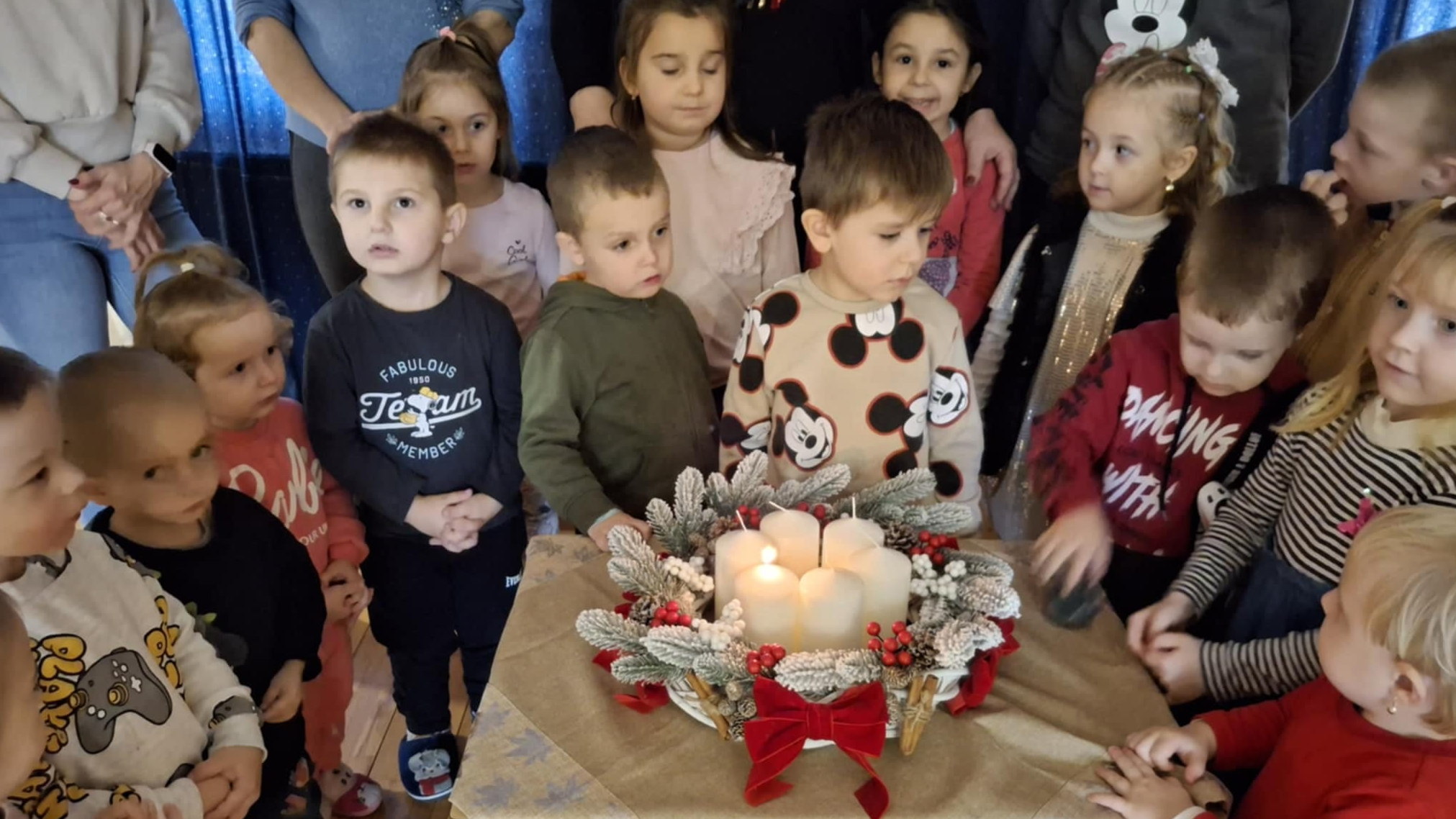 Batári adventi koszoru